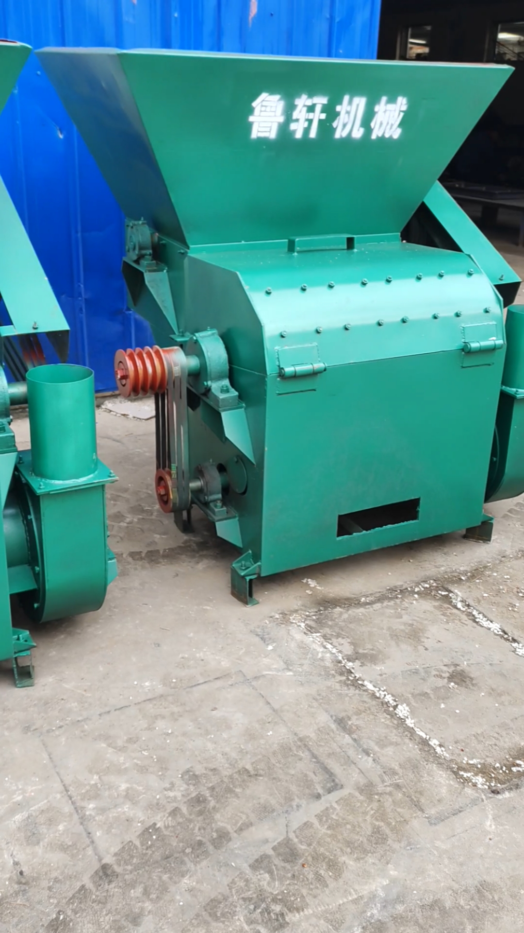 拖拉机带动磨糠机蛟龙除尘磨糠机厂家直销