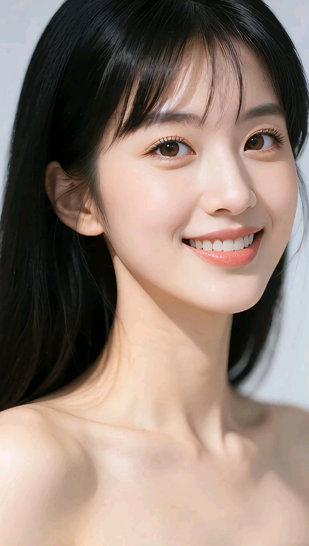 笑容好甜,喜欢这款类型的美女么
