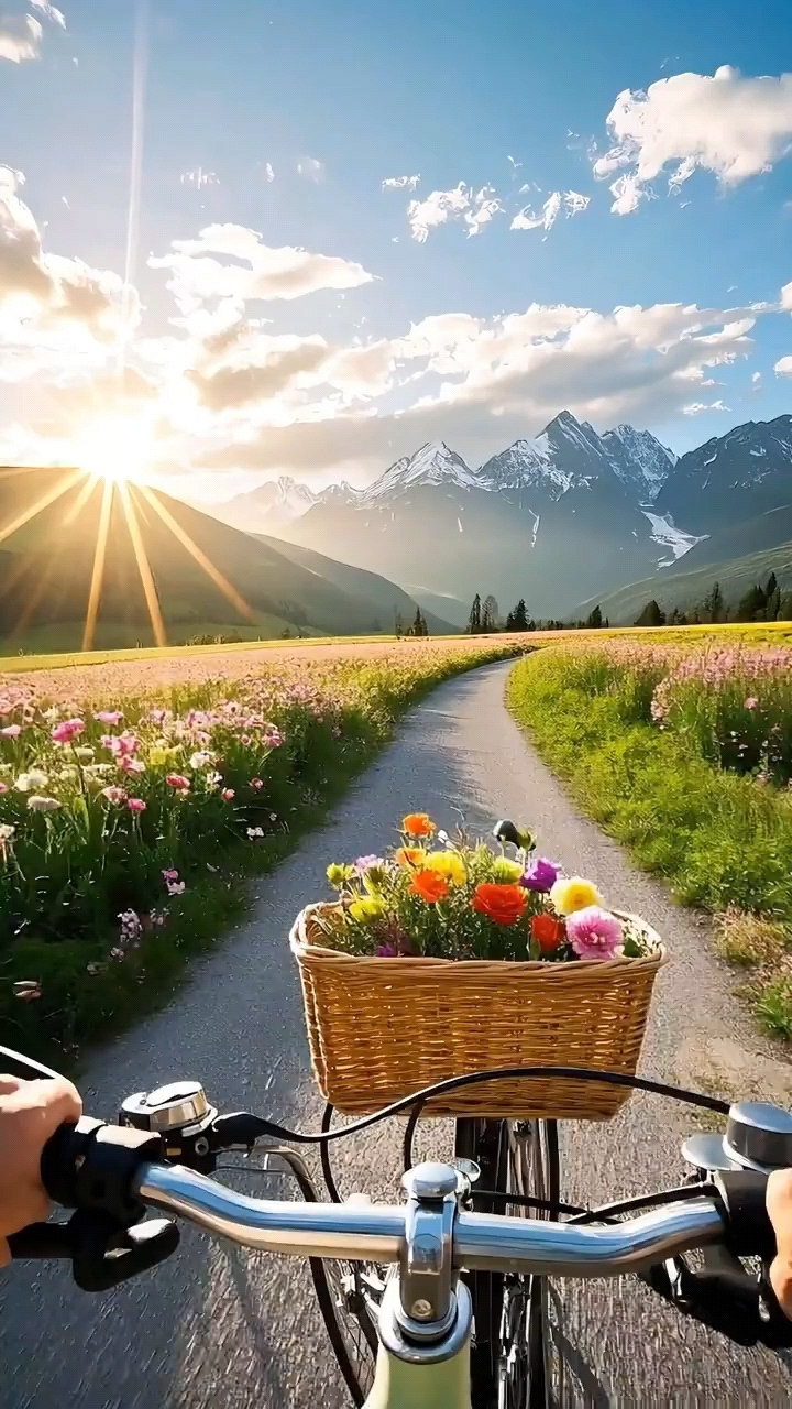 今天天气好晴朗去看看风景