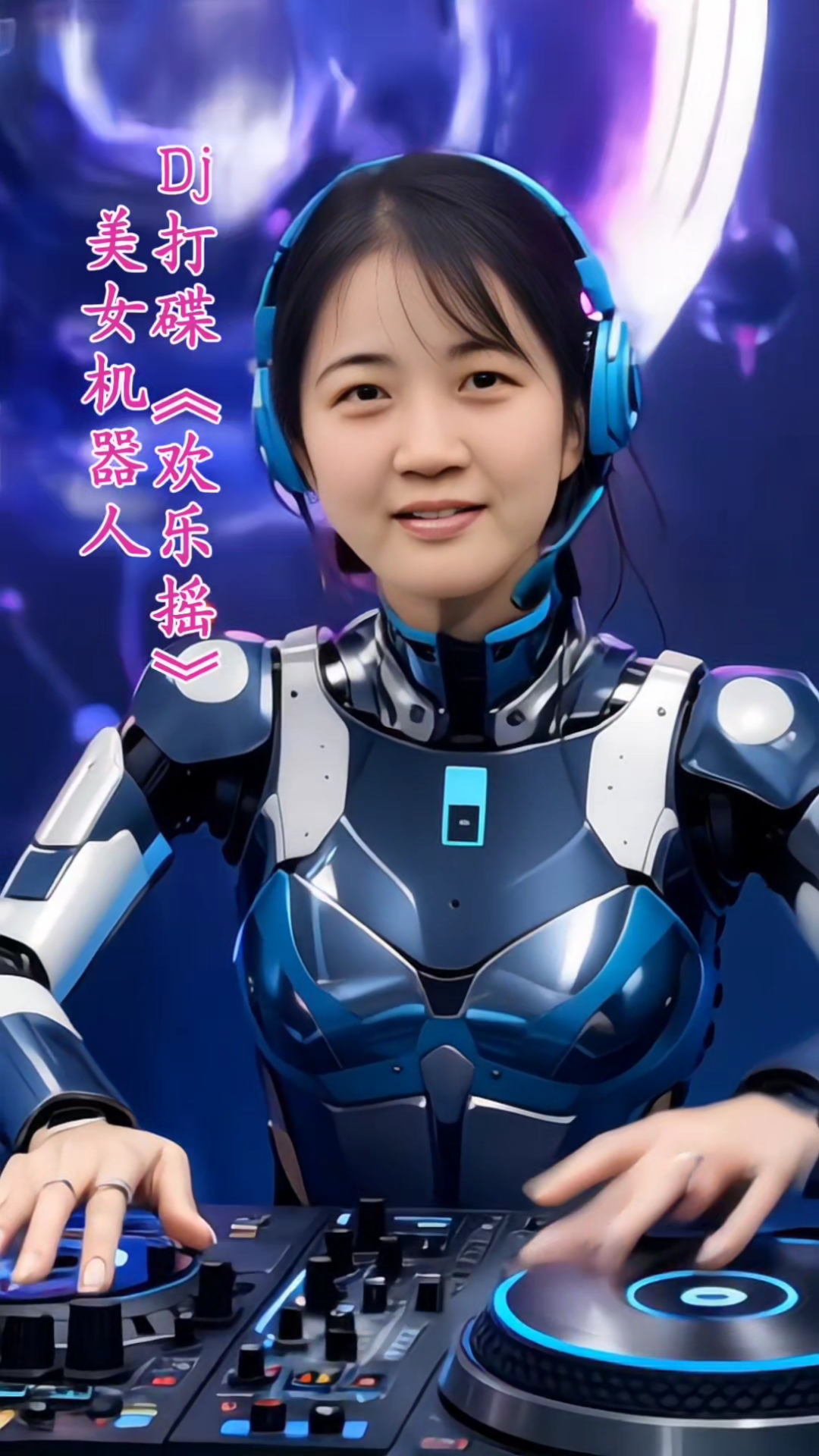 美女机器人dj《欢乐摇》 come on!跟着节奏摇起来!