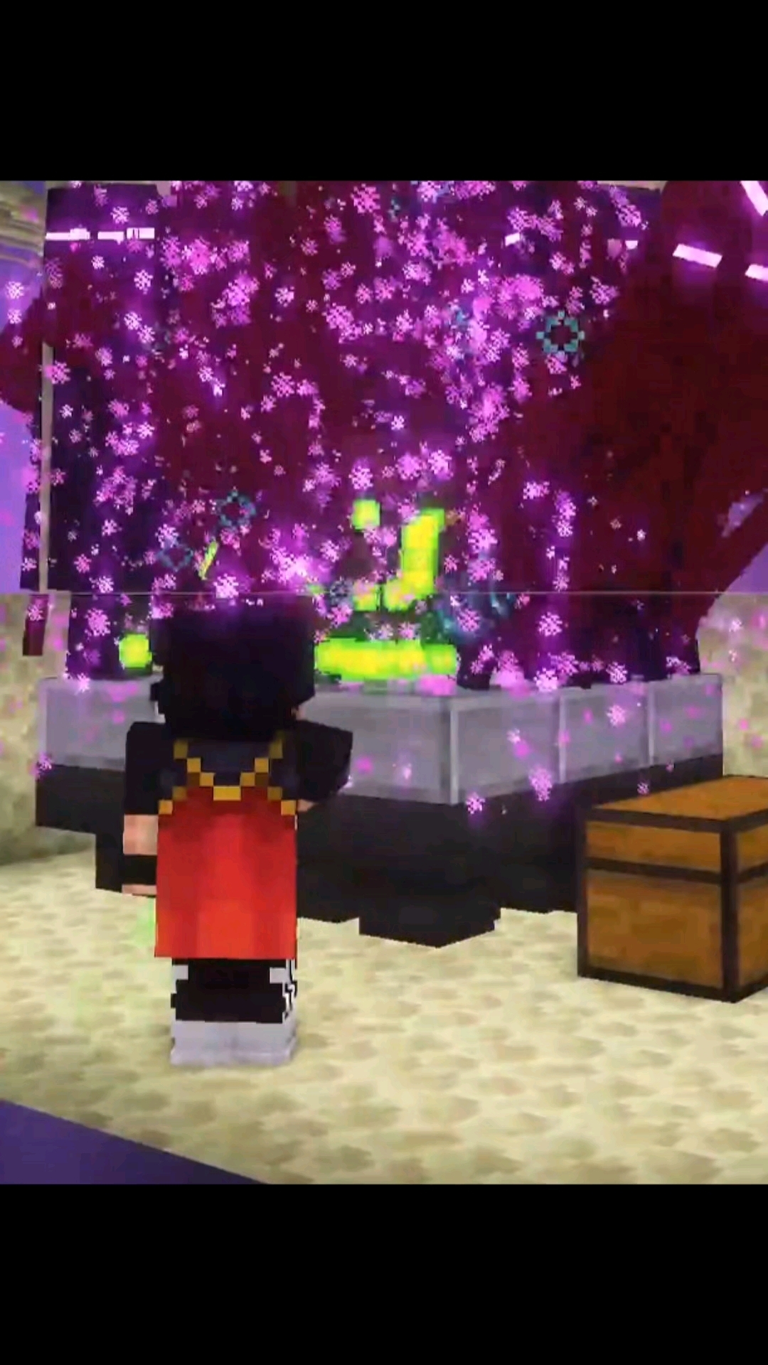 我的世界minecraft: 简易小黑塔建造