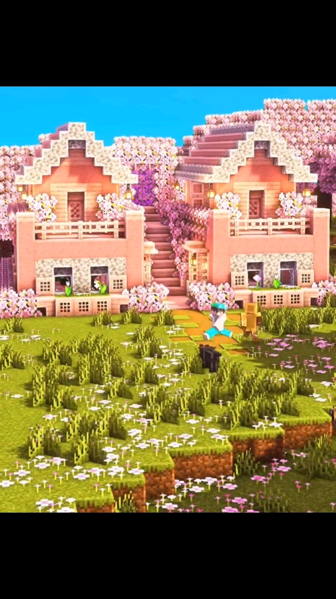 我的世界minecraft: 双人生存小屋建造