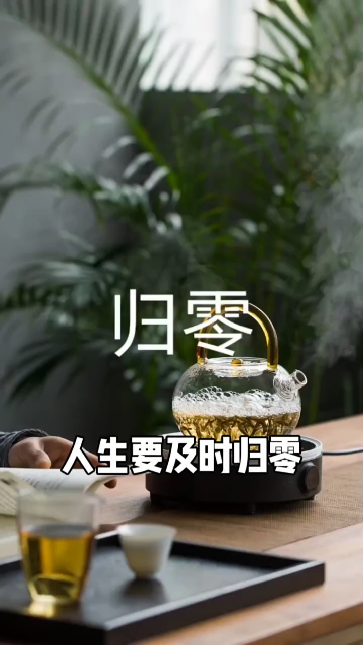 《人生要及时归零》