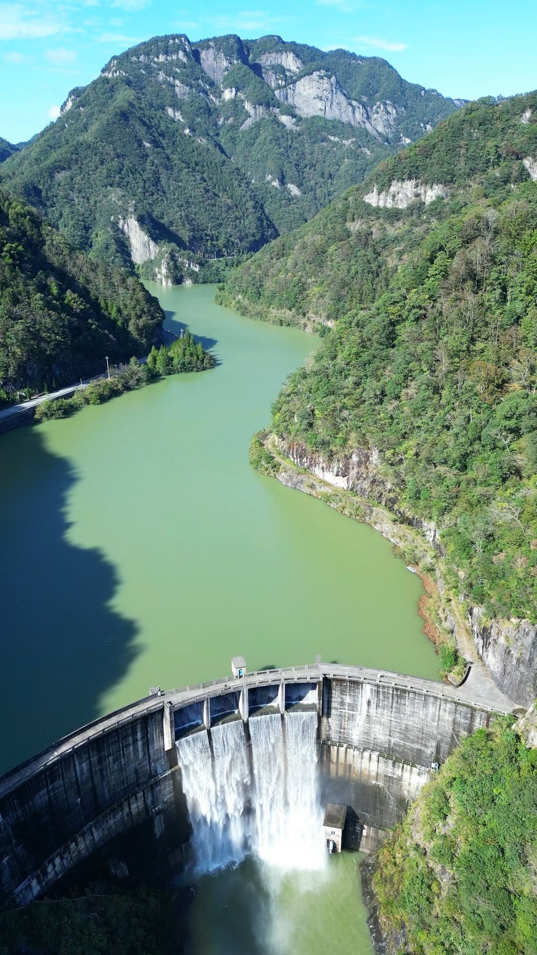 永嘉岩坦南岸水库图片