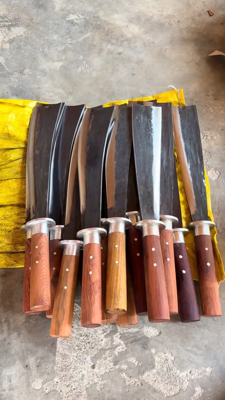 鉴赏,柴刀未开刃工艺品