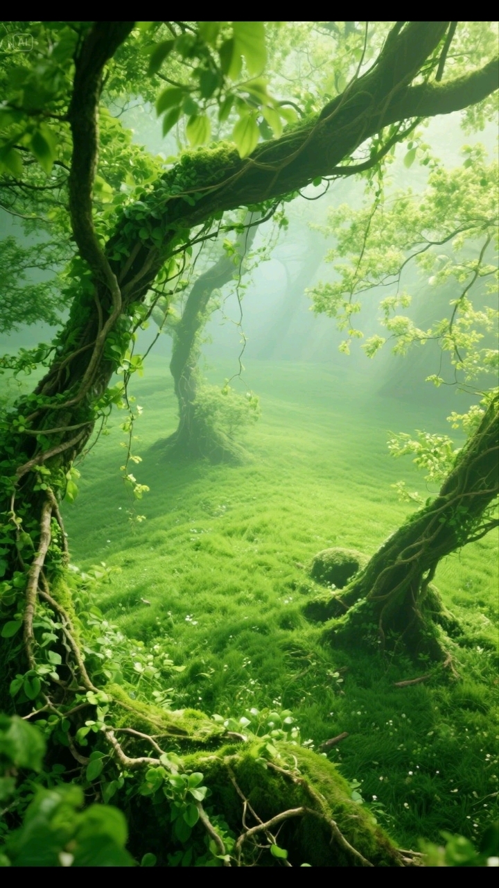 《藤蔓环绕,带你闯入春日绿野仙踪的奇幻世界》