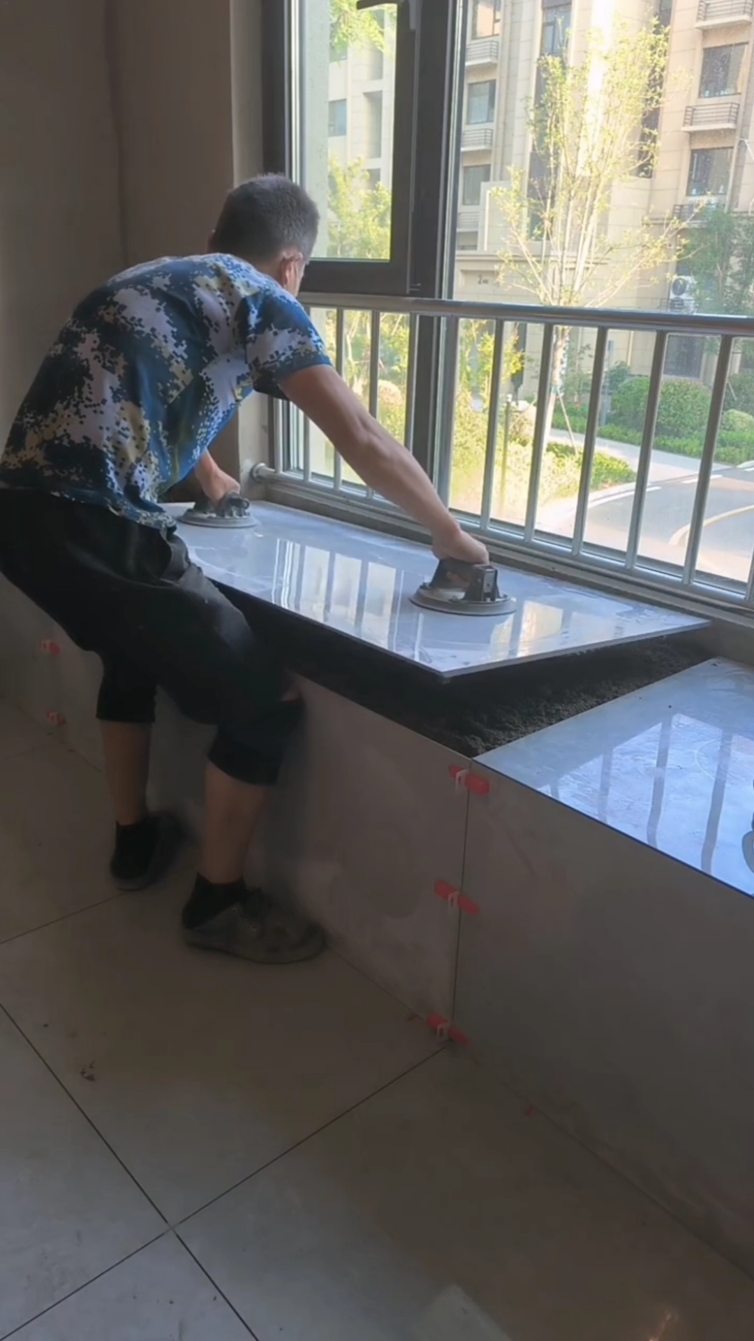 窗台瓷砖铺贴技术分享