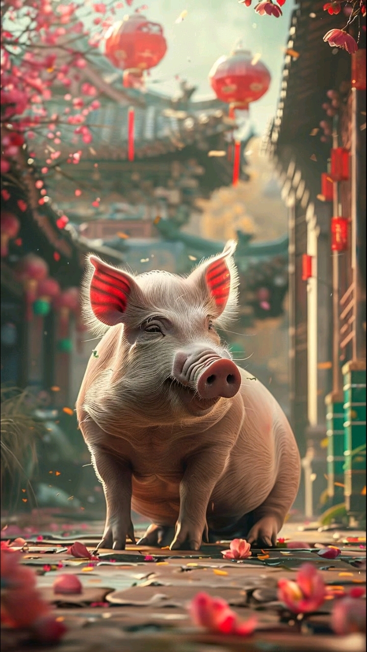 精美壁纸系列之生肖猪