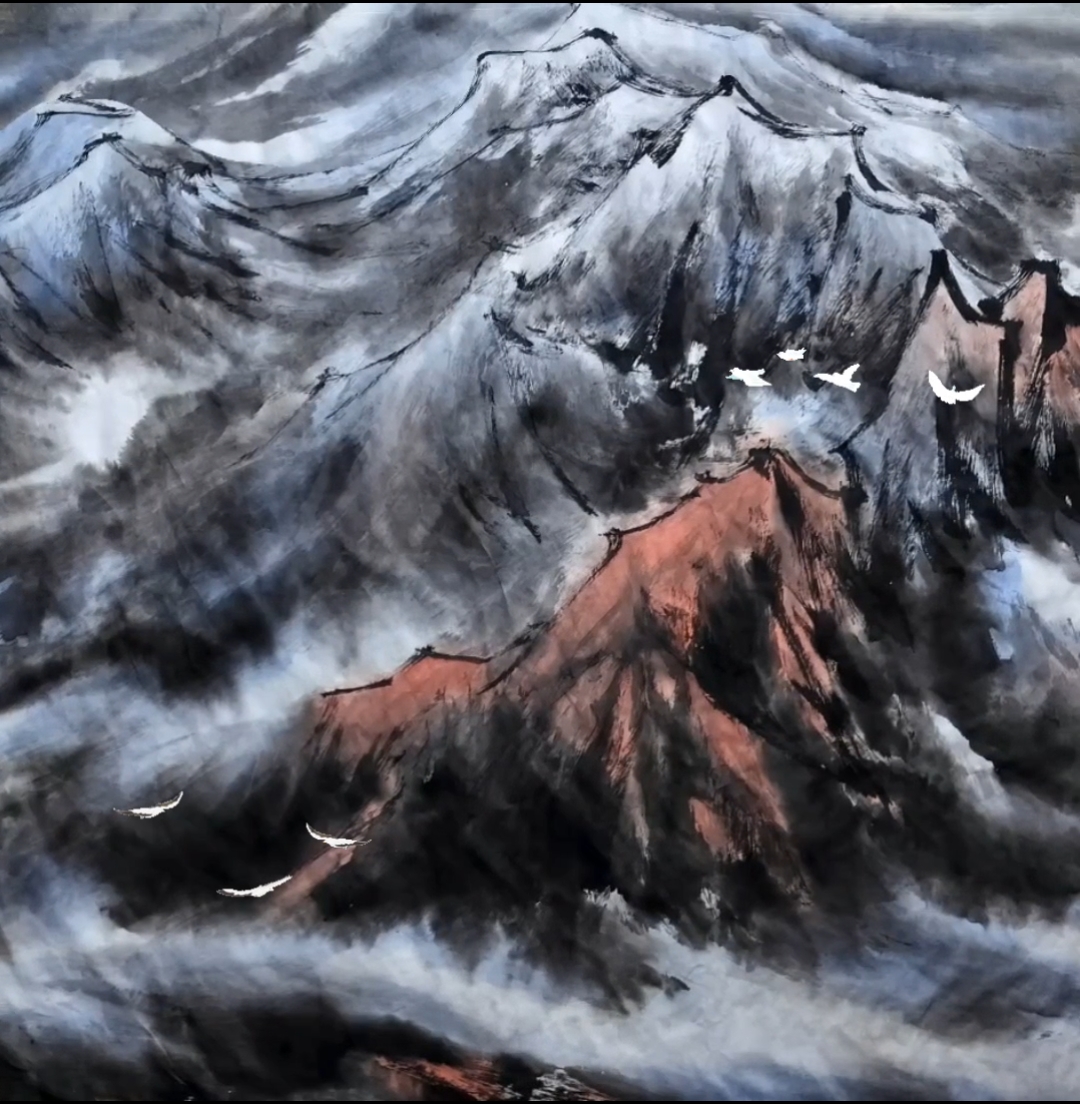 画家吴马山水画作品欣赏