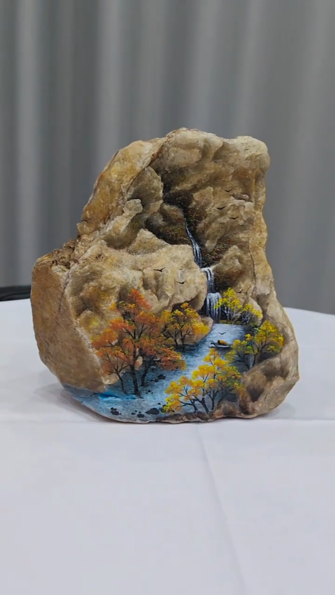 立体石头创意画