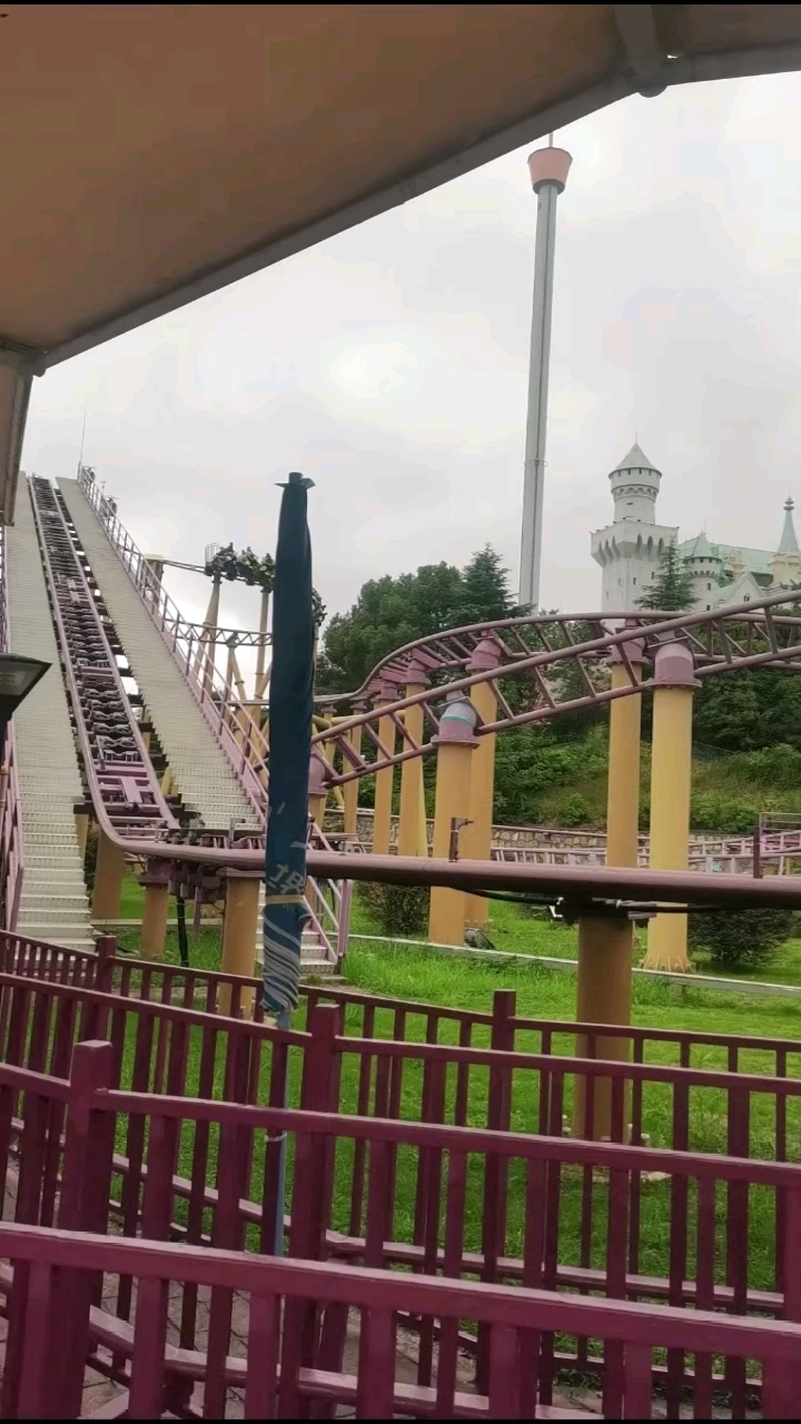 长沙世界之窗孩子最爱的过山车