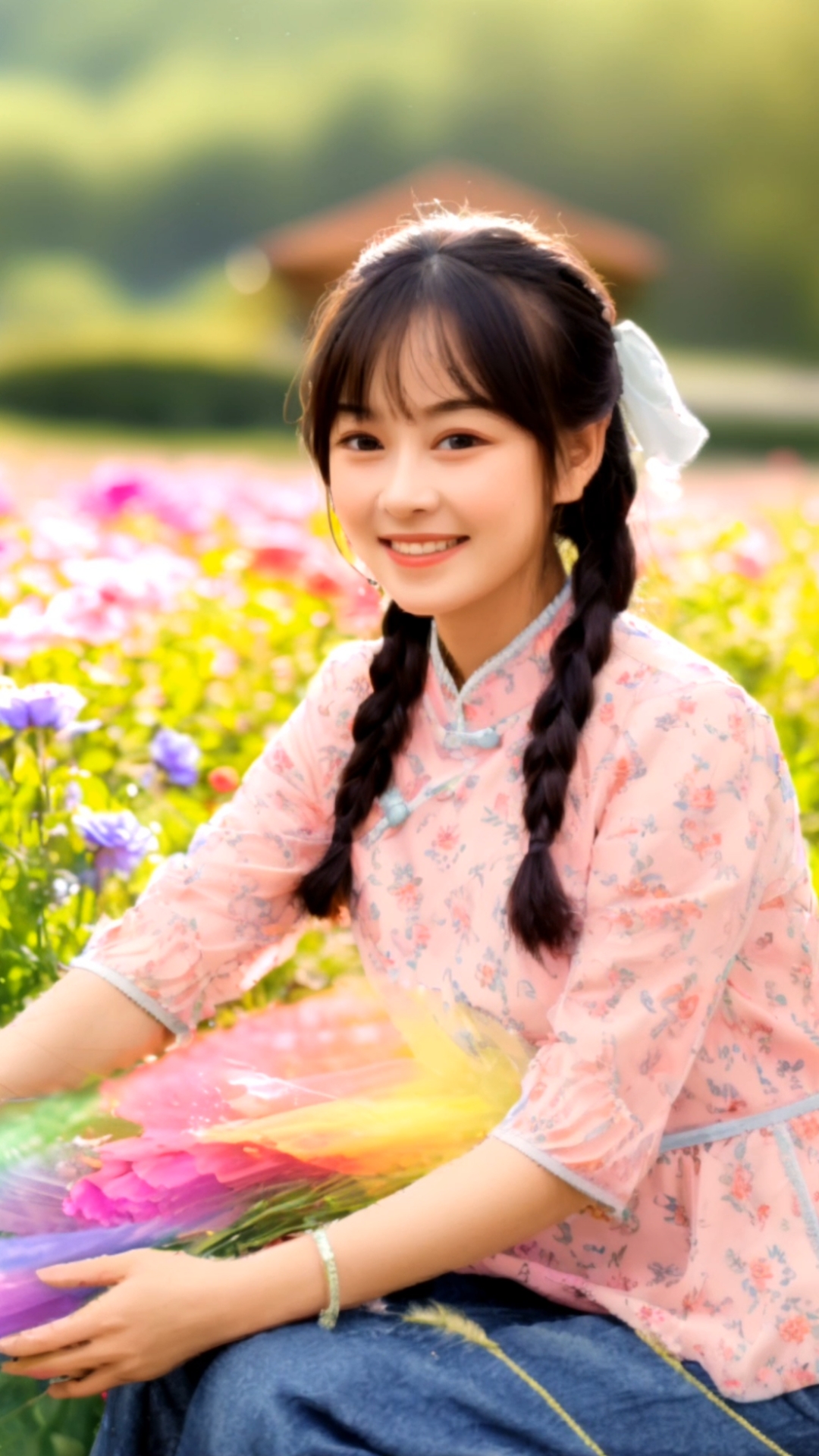 最美乡村美少女!