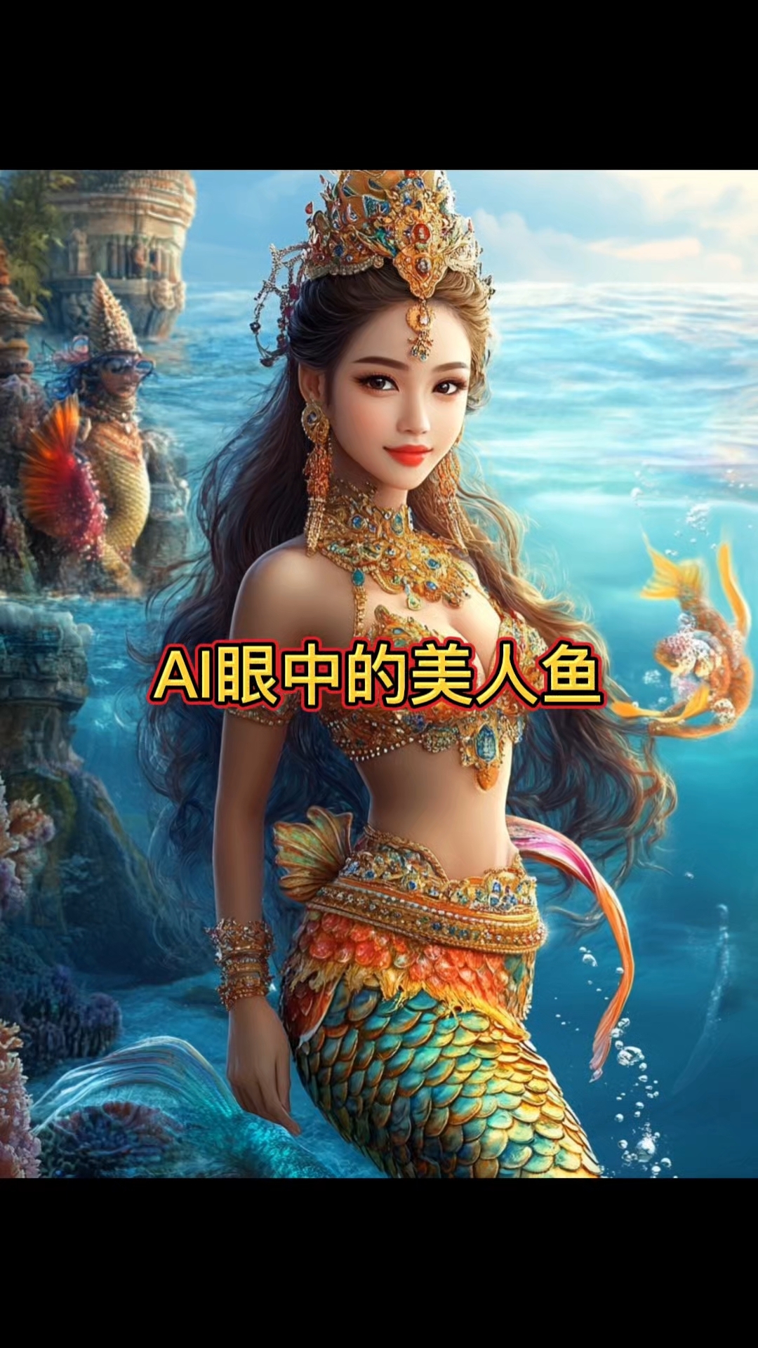 你想象中的美人鱼是什么样的?