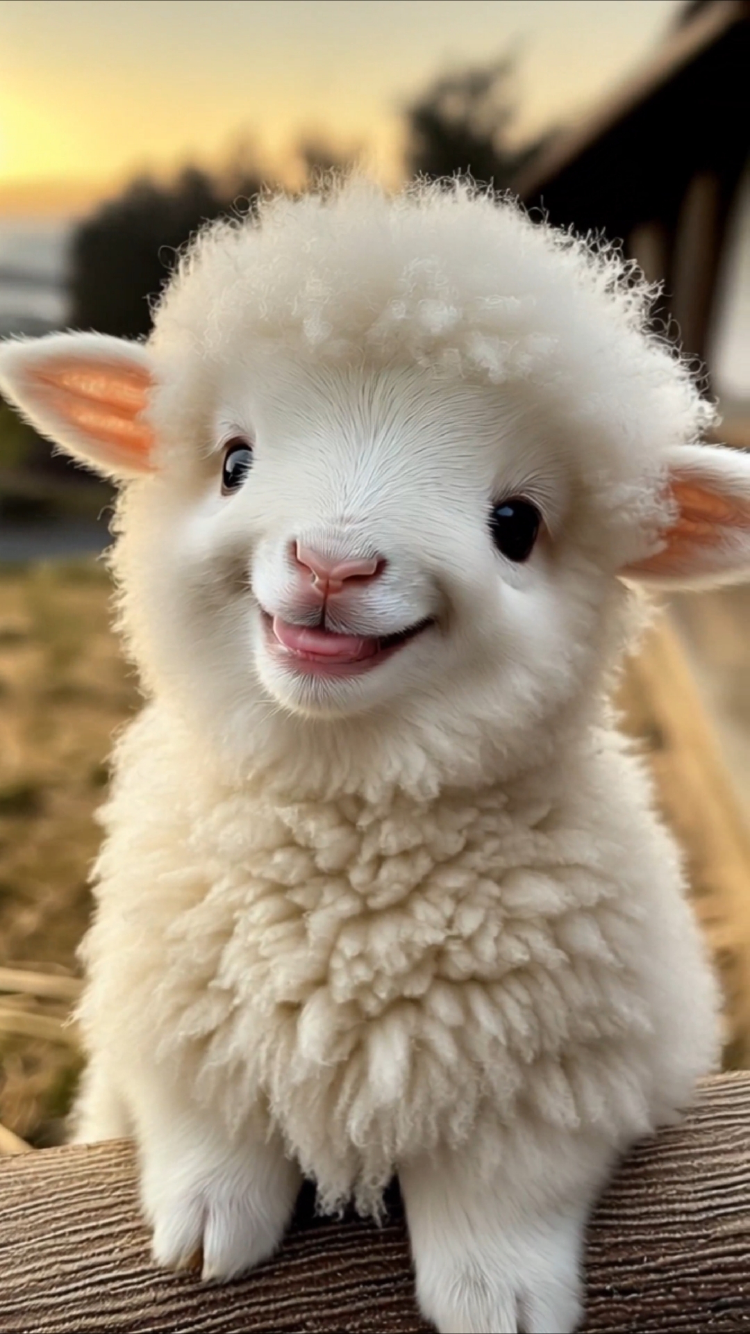 农场里的小绵羊