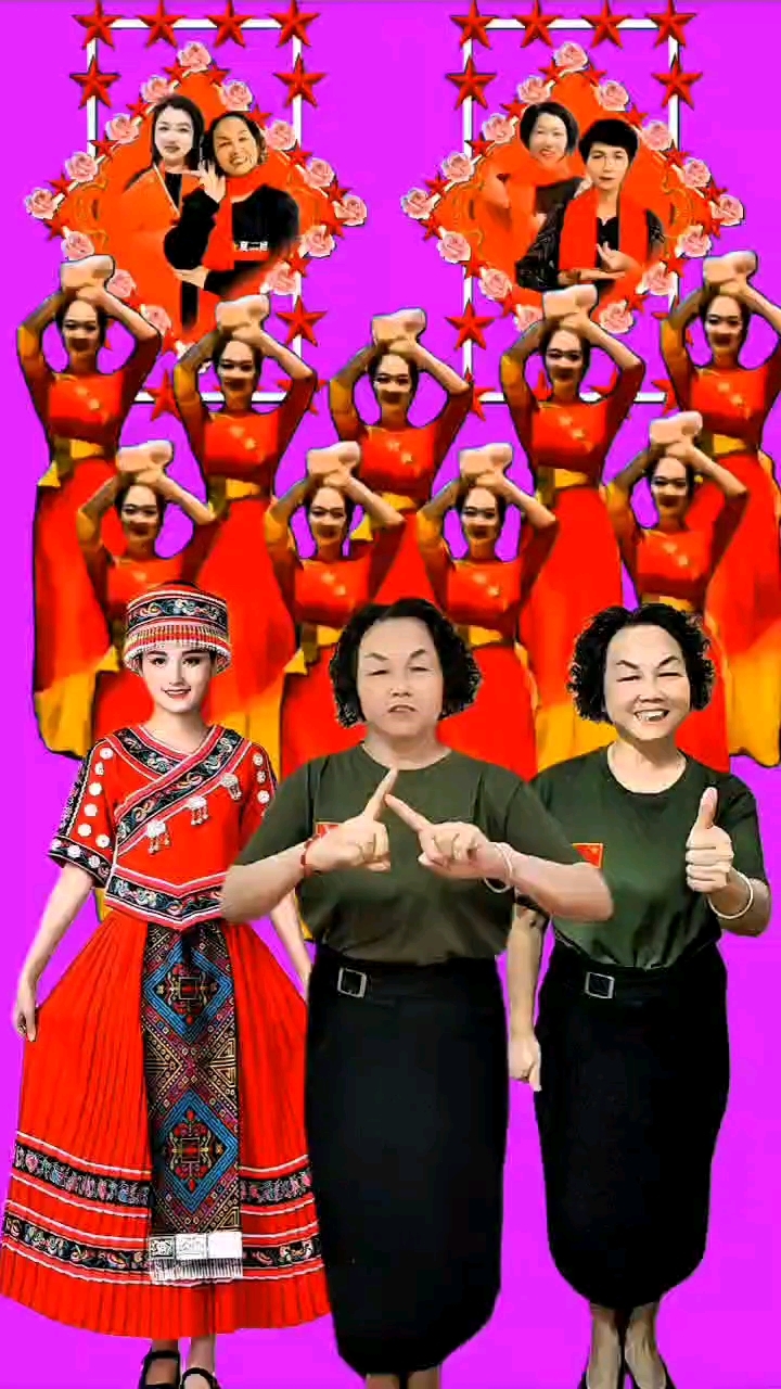 手势舞,传播正能量