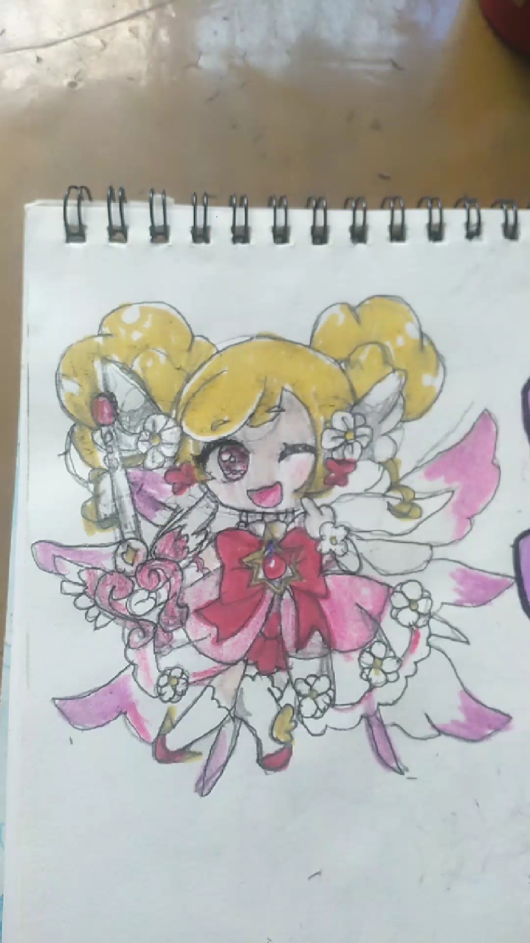 你会画花仙魔法使者夏安安了吗?