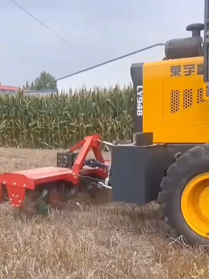 这种小型装载机改装的旋耕机怎么改装?有知道的没?