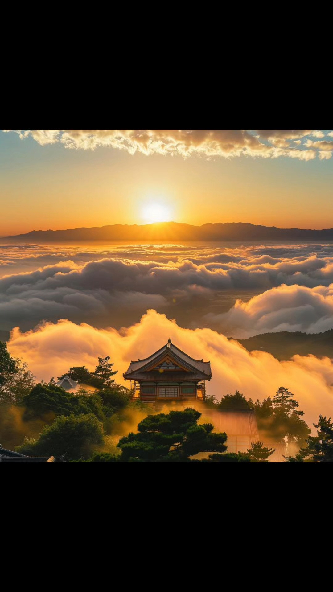 岚气 山水能量头像 日出 大气磅礴