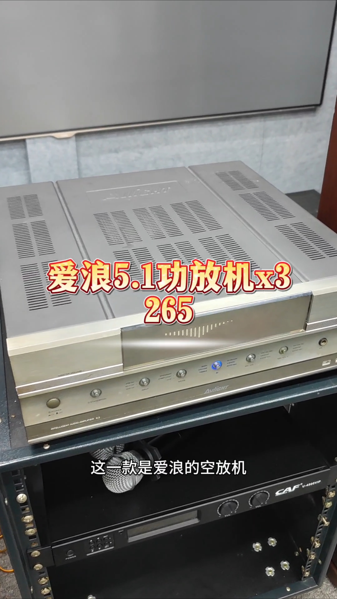 爱浪功放机影院功放家用功放进口功放