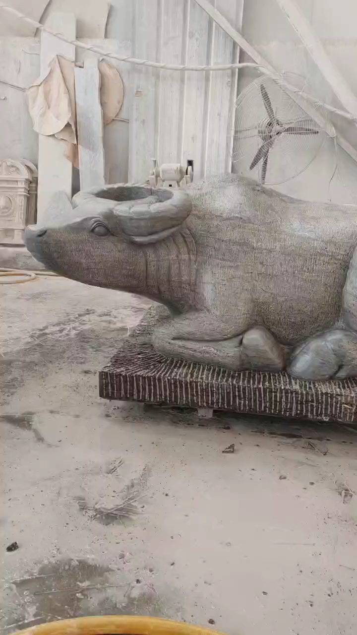 石雕牛:家有石牛,万事无忧