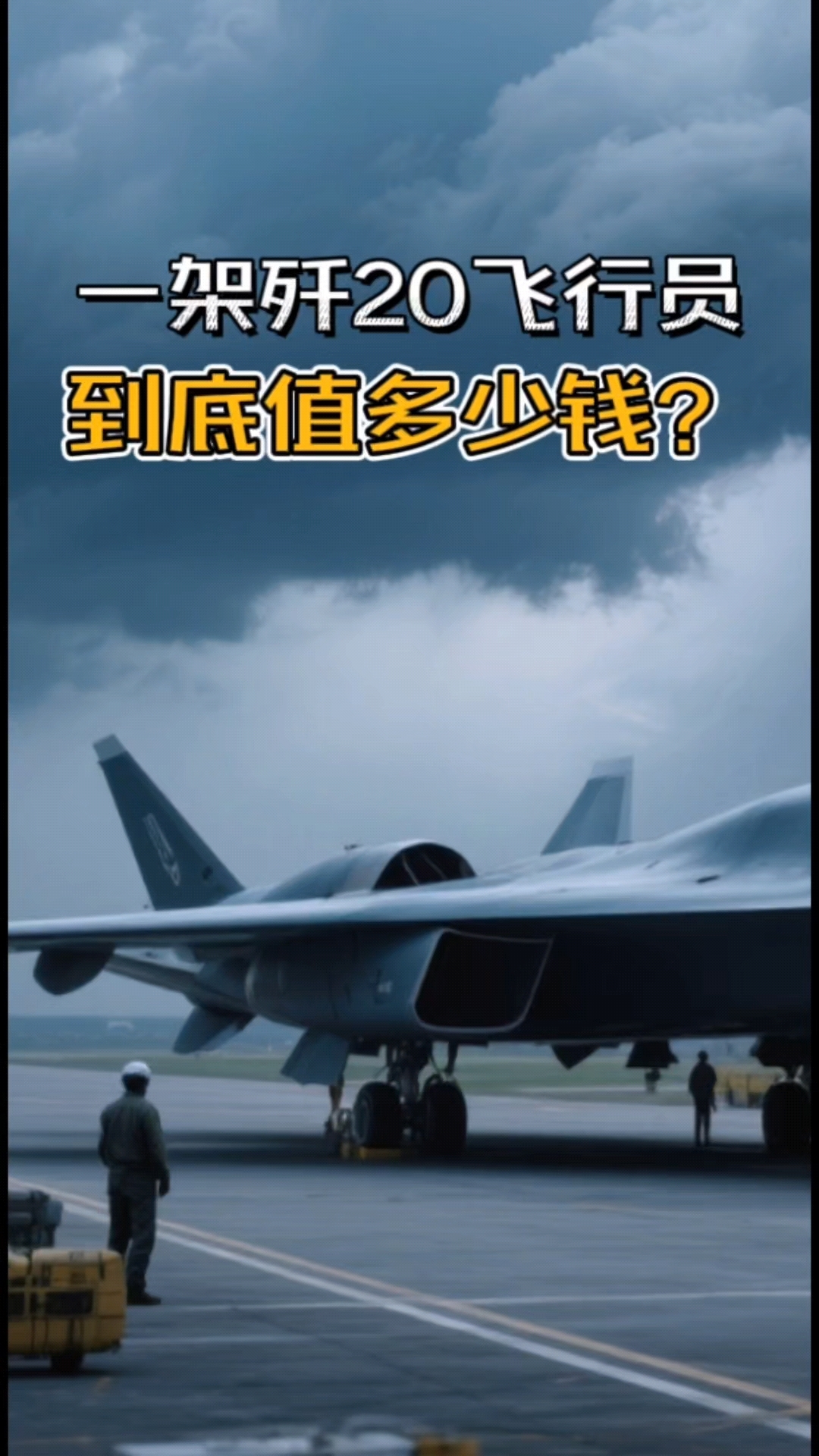 一架歼20飞行员到底值多少钱?