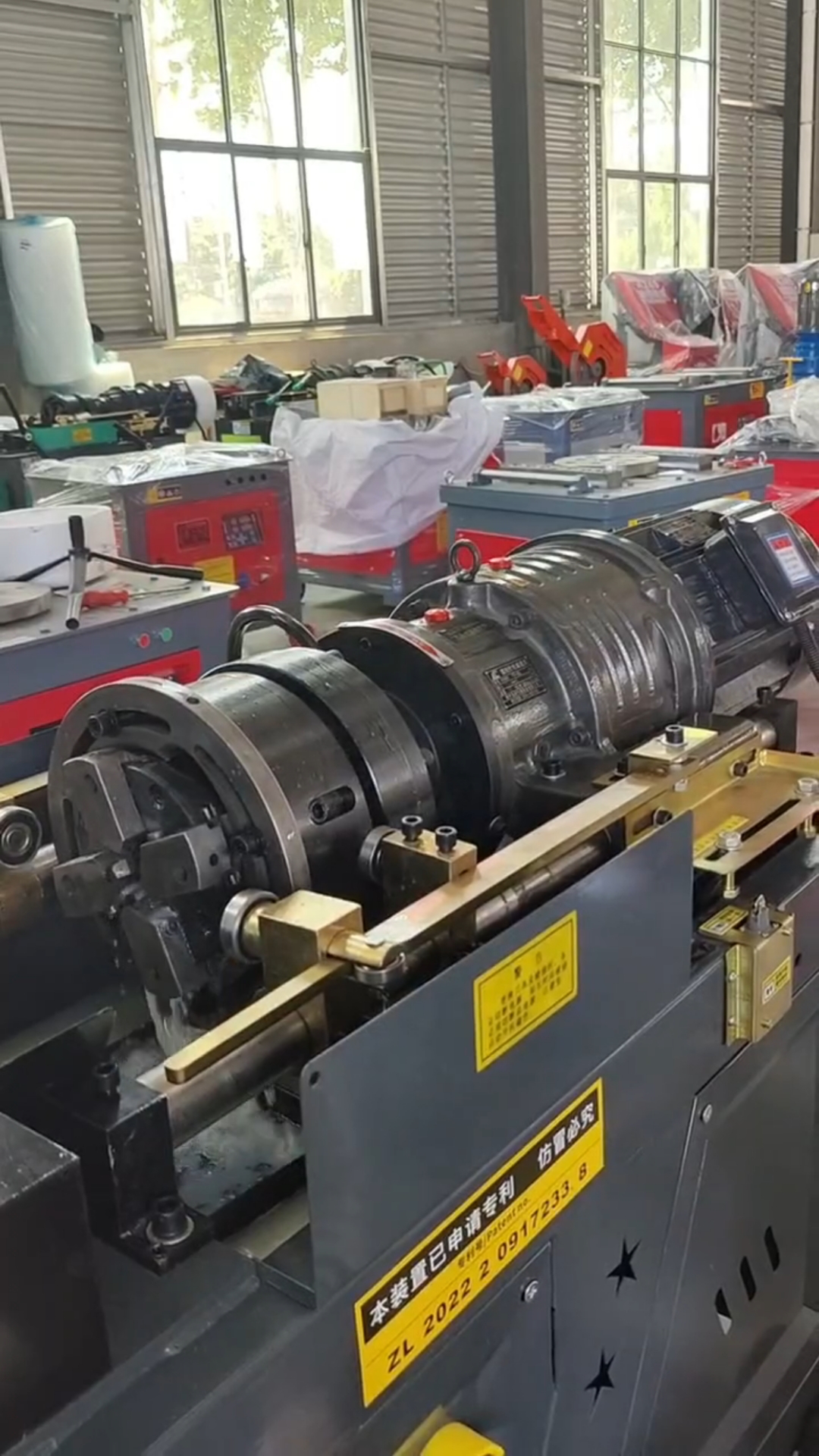 50型电动全自动钢筋套丝机