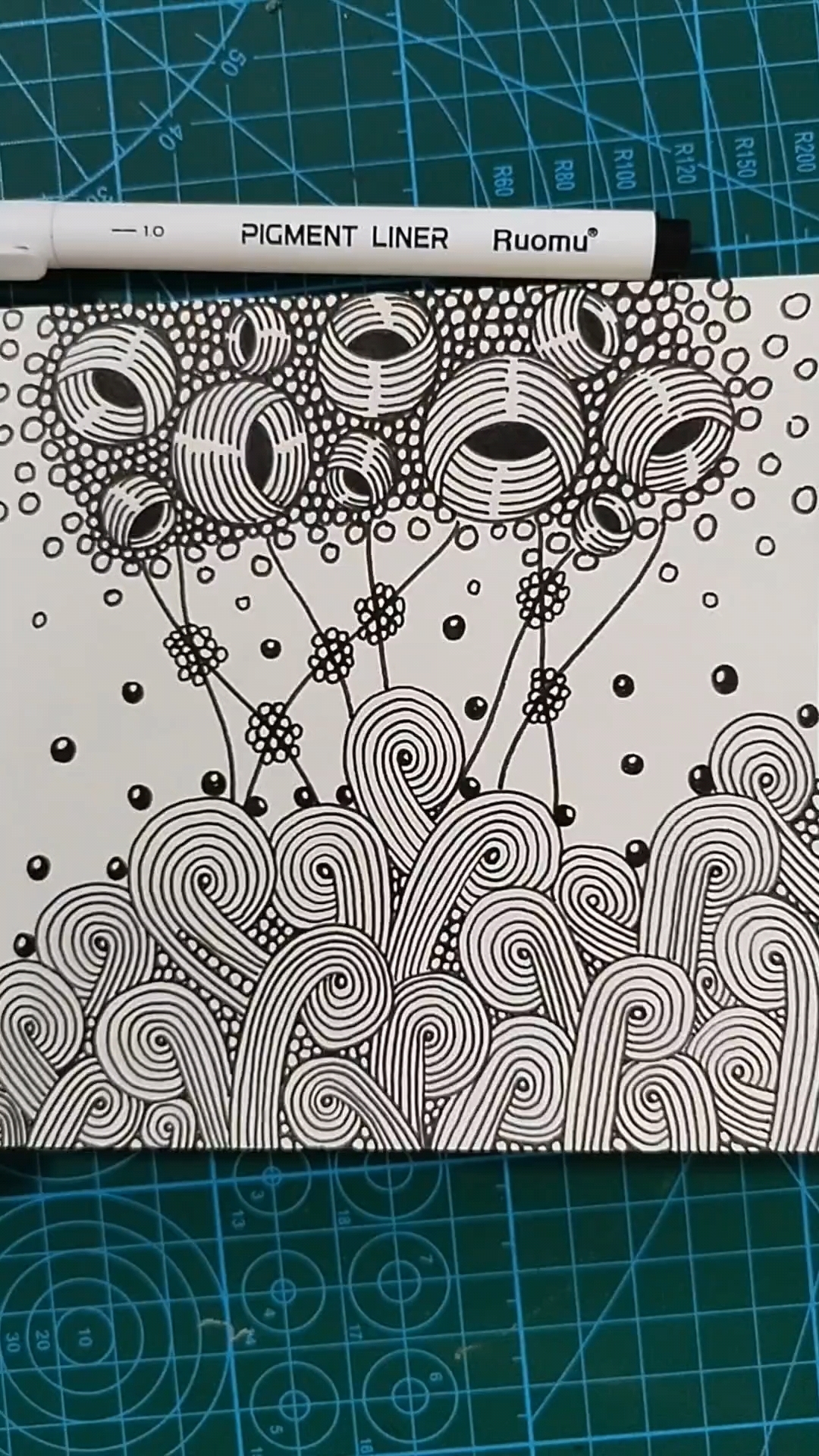 有趣的线条画