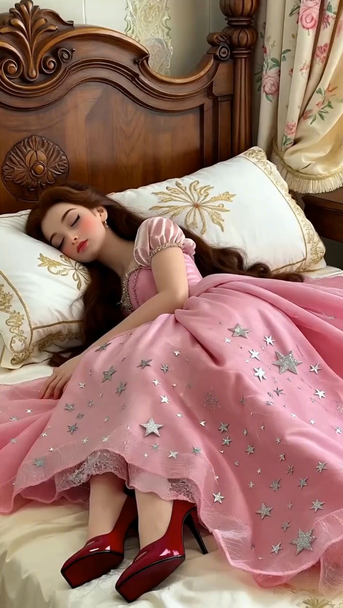 睡美人公主沉睡惊艳瞬间