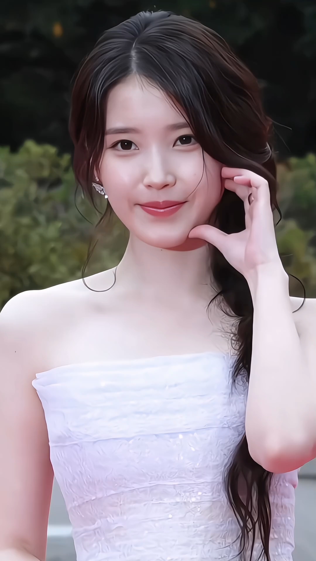 韩国女神李知恩iu,清新甜美,俏皮可爱