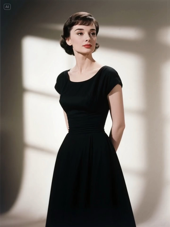 妥妥的永不过时优雅密码赫本小黑裙:永不过时的优雅密码