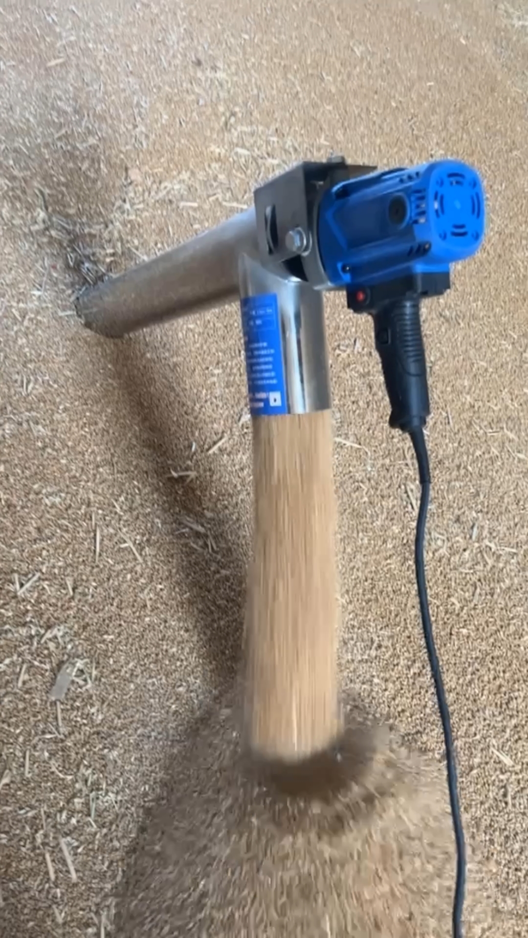 不锈钢手电钻吸粮机生产厂家-度小视