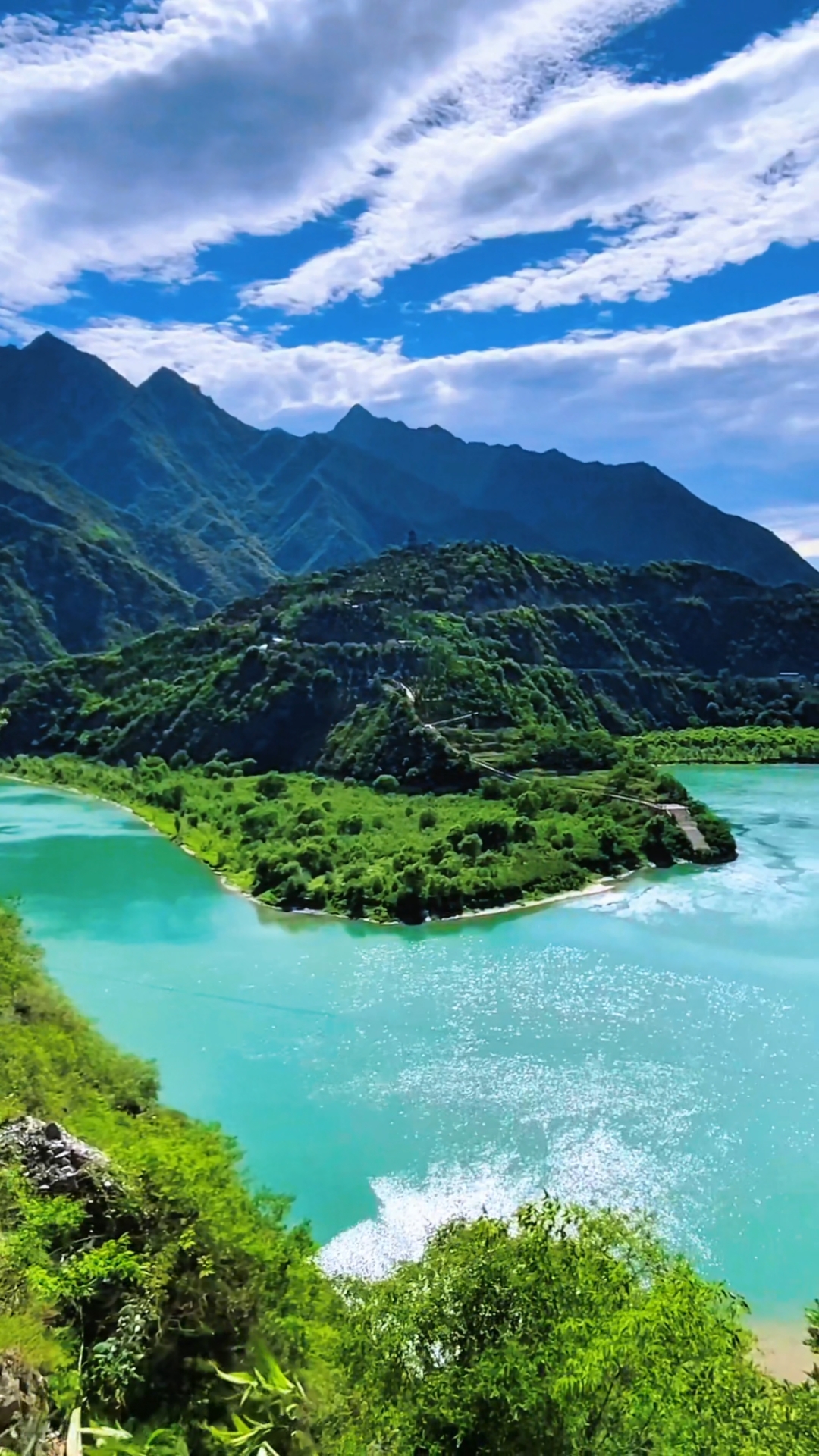 甘肃文县碧口镇风景