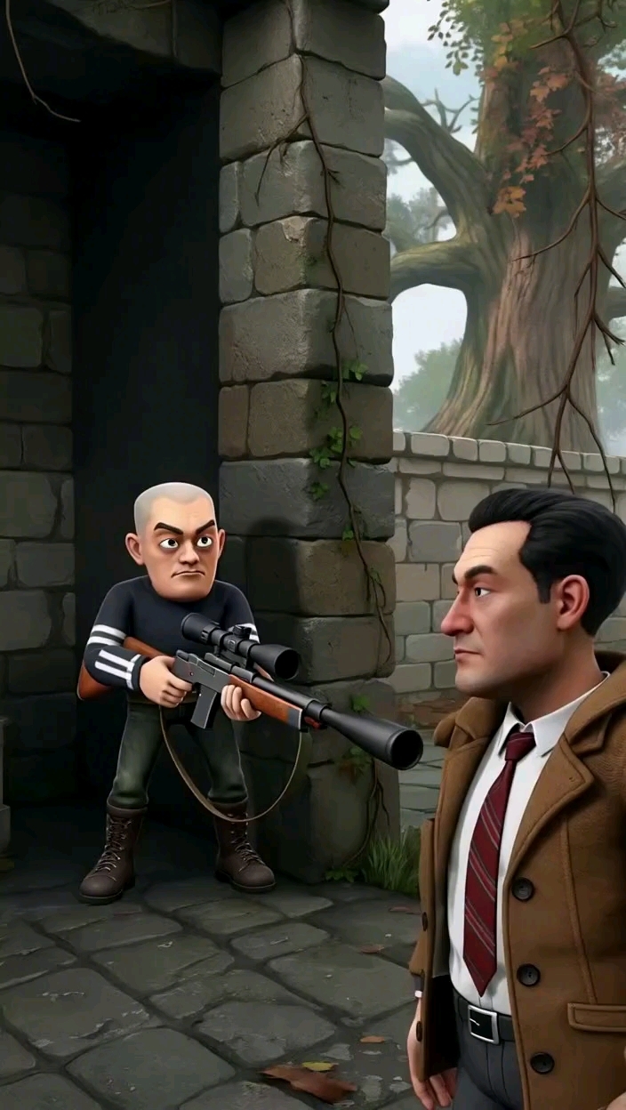 暗狙李老板:光头强卡通猎杀