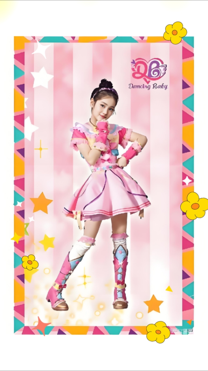 舞法天女的可爱甜蜜服装,每一个暖到心里