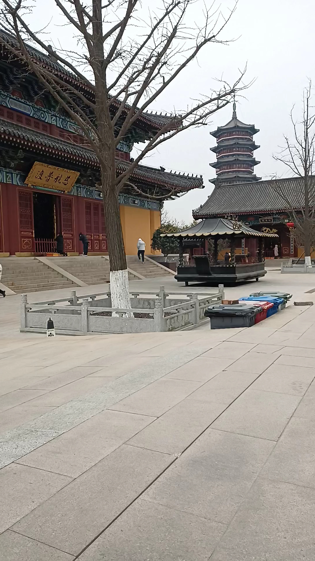 胶州慈云寺法会后可以吃斋饭-度小视