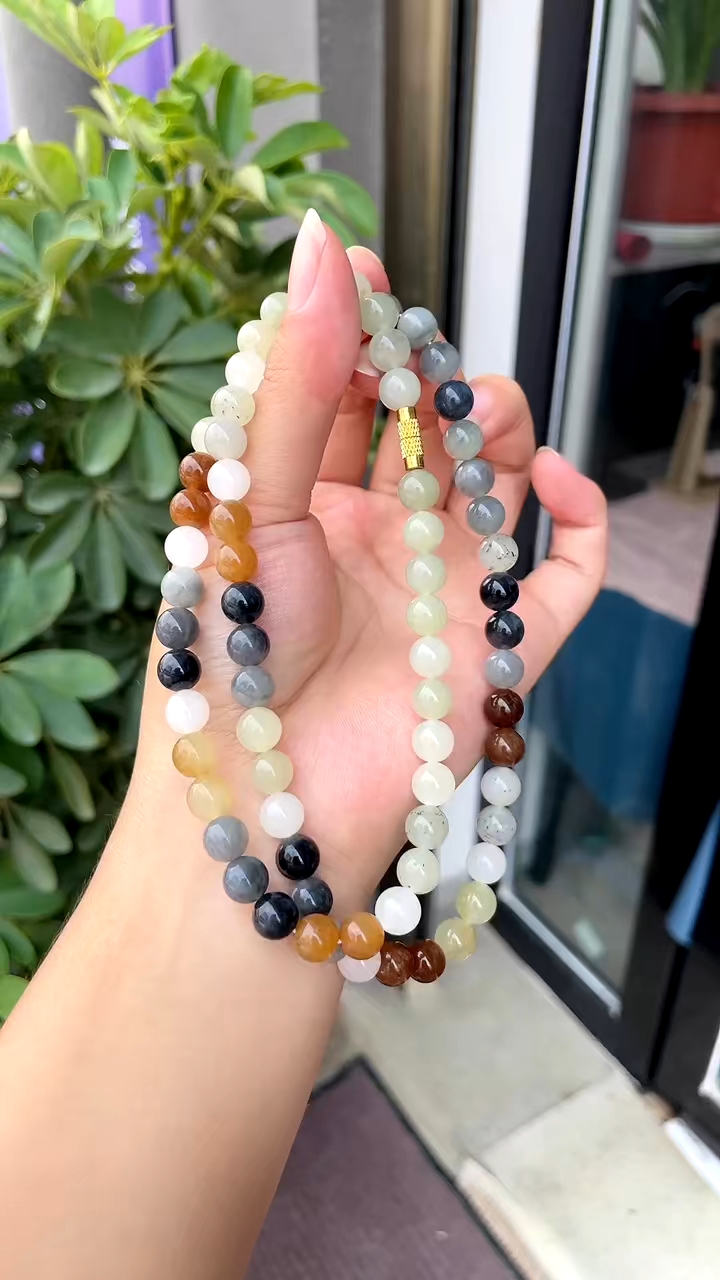 多宝和田玉项链