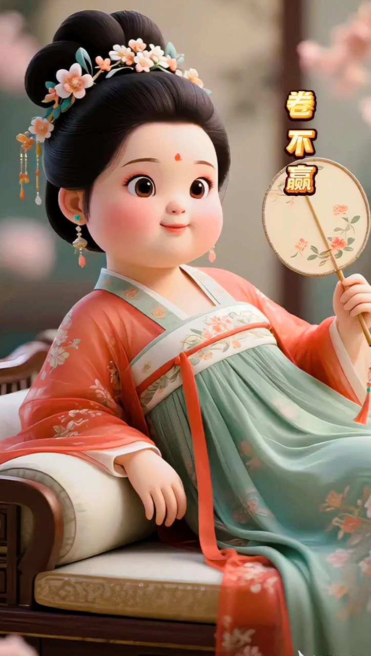 古风搞笑 #唐代胖美人