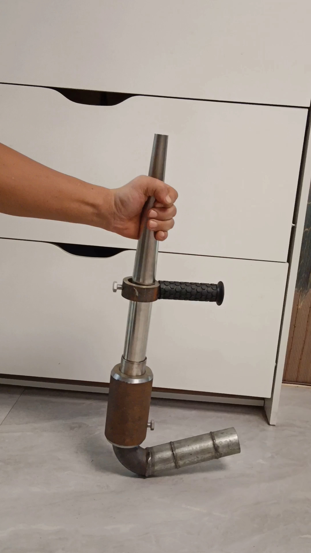 挖藕打藕冲藕工具,定制弯枪-度小视