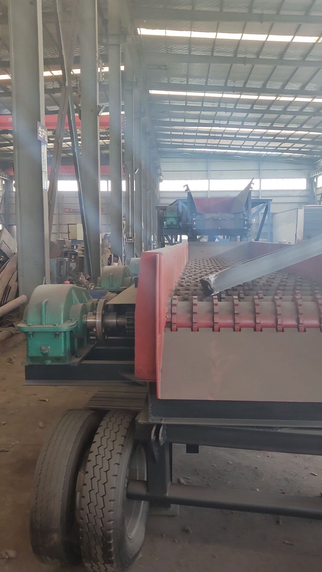 移动型泥石分离机