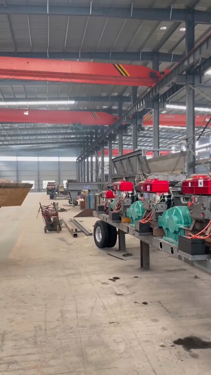 柴油动力移动型泥石分离机