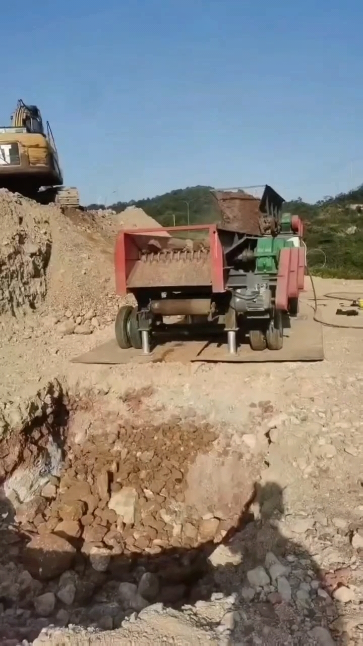 移动型泥石分离机