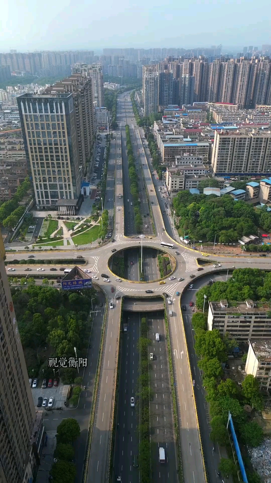衡阳市的华新立交,现在应该没有人走错了吧