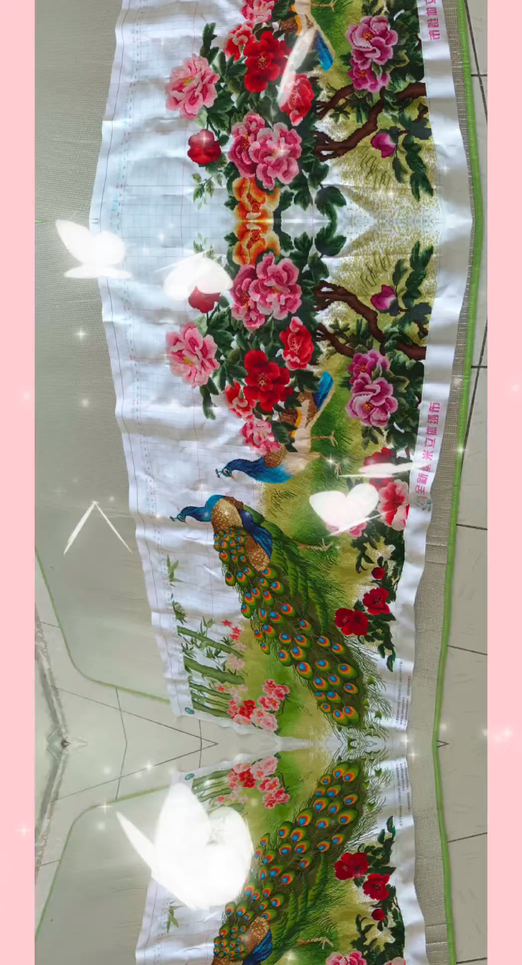 手工十字绣(孔雀)