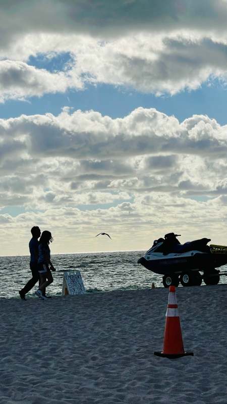 美女,沙滩15,迈阿密一路向南—-keywest,我还会再来的-度小视