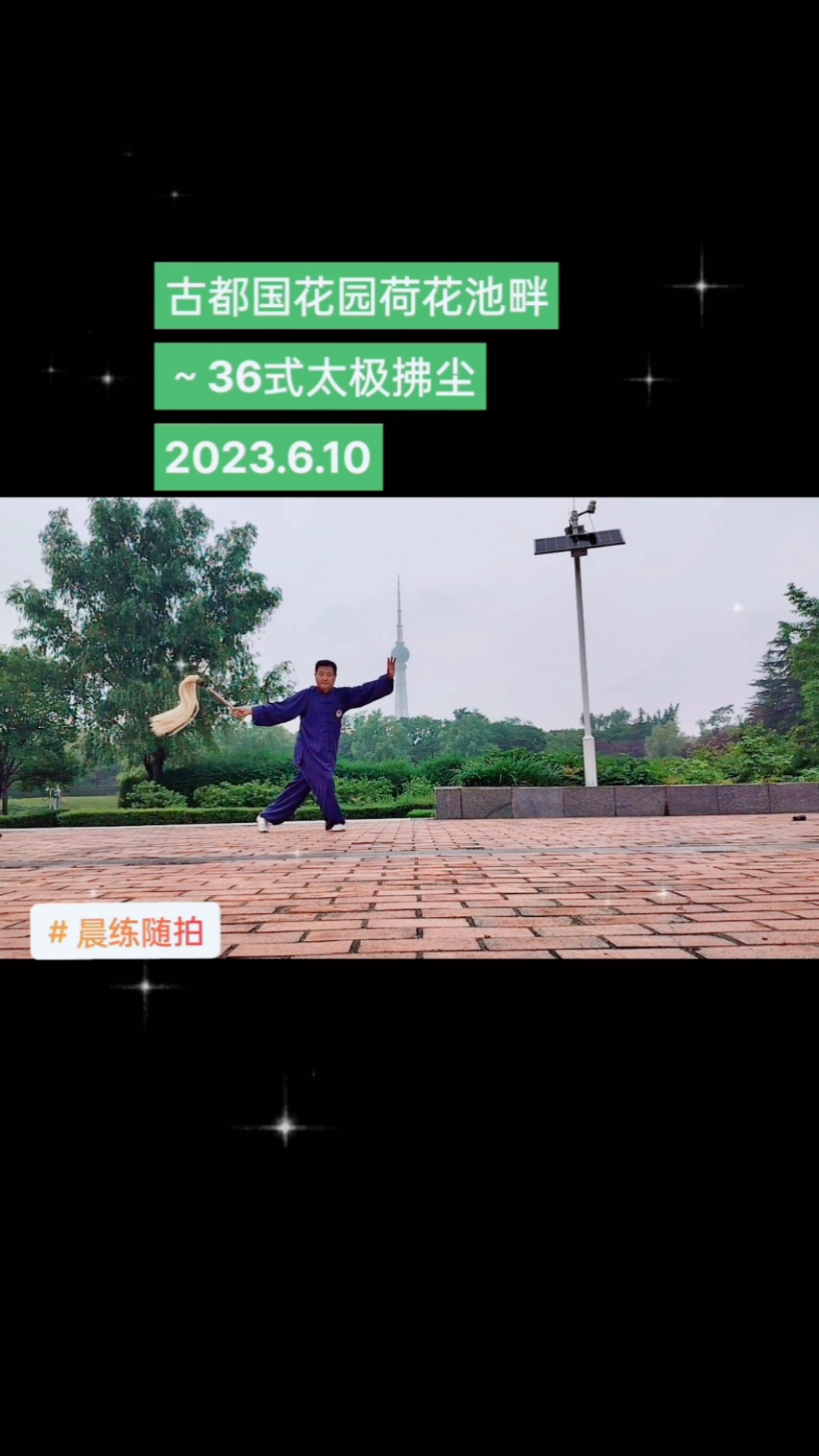 包含36式养生太极拂尘的口令的词条