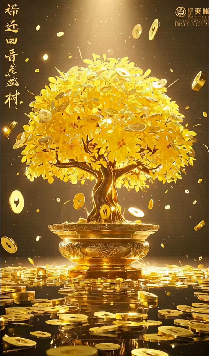 发财树见者好运,2025接财,财源滚滚来,收藏起来吧 .