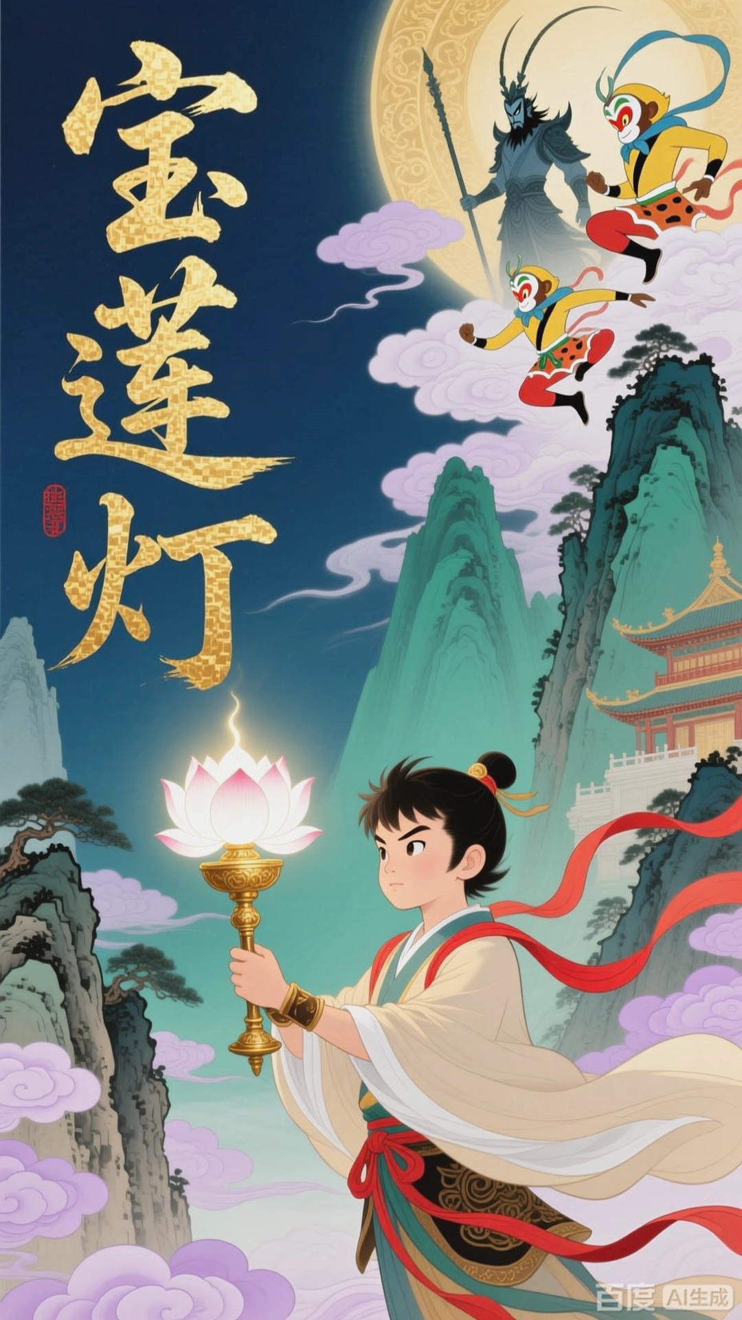 宝莲灯沉香救母上集