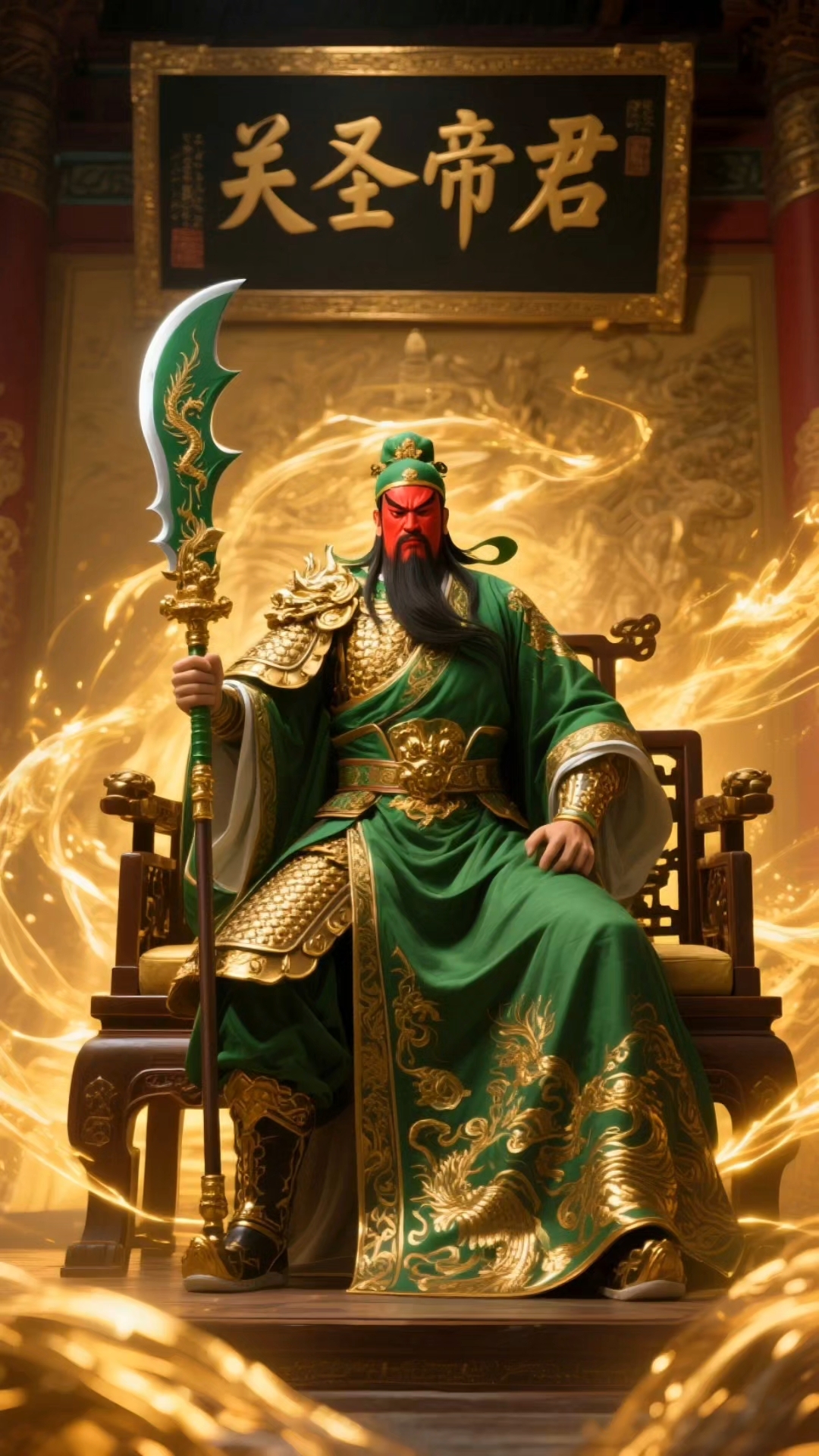 威武霸气关二爷