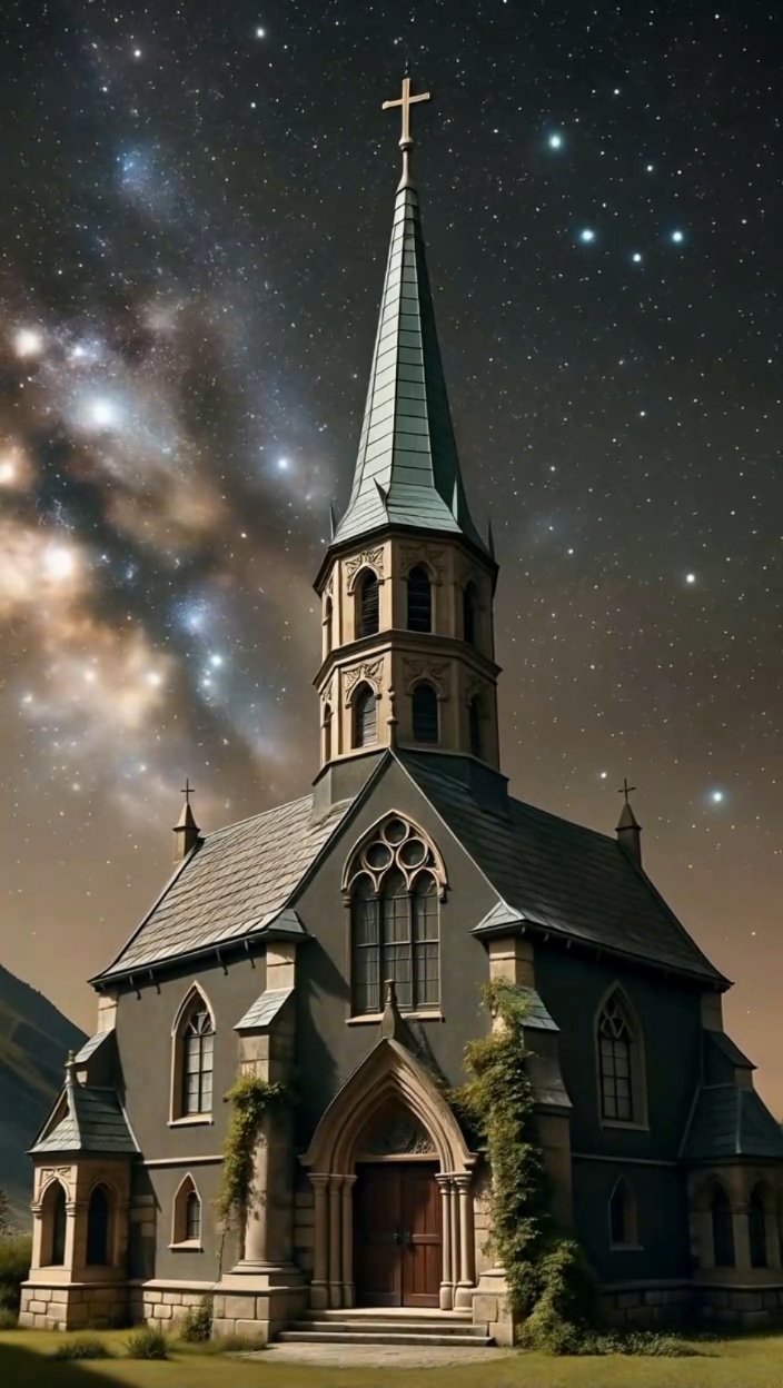 星空十字架圣光