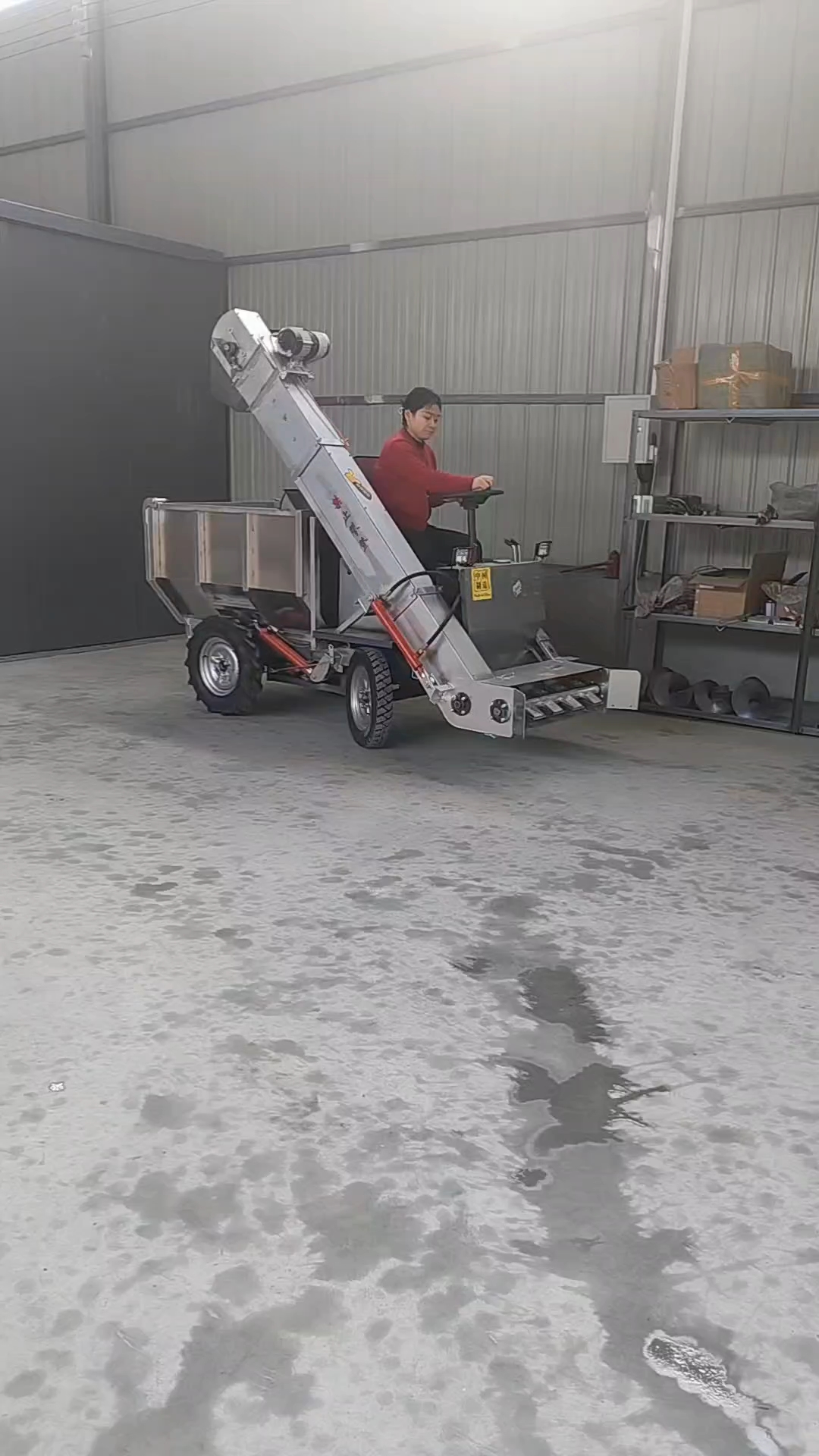 养殖场专用电动四轮清粪车